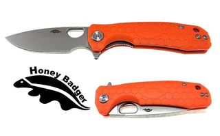Honey Badger Flipper - Orange Small