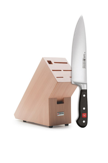 Wusthof Classic Chef Knife 20cm With Free Block Natural