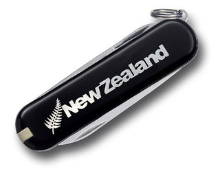 Victorinox Classic NZ Fern Black