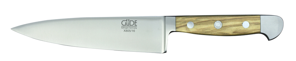 Gude Alpha Olive Chef Knife 16cm