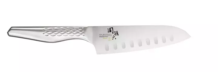 Seki Magoroku Shoso Granton Santoku 16.5cm