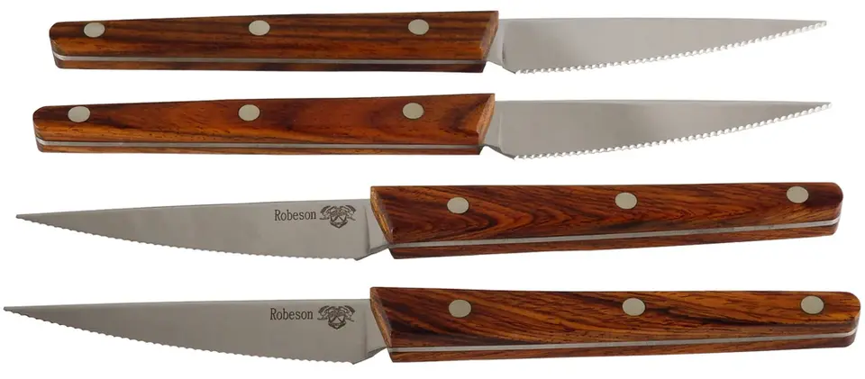 Ontario Robeson 4-Piece Steak Knife Set