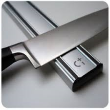 Bisbell Silver 450mm Magnetic Knife Holder