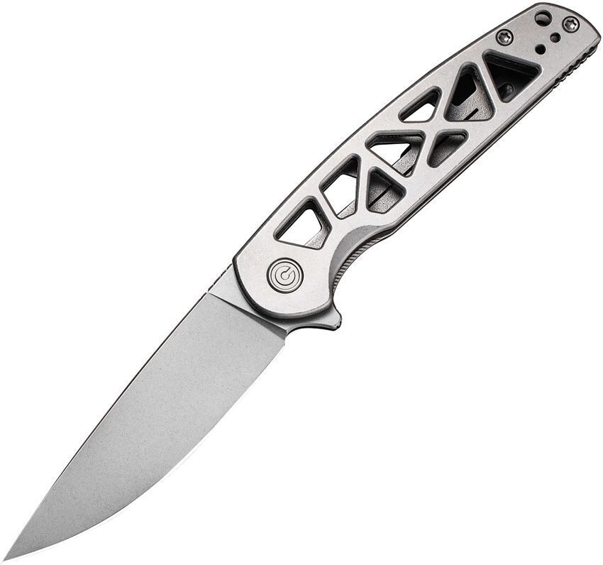 Civivi Perf Flipper Nitro-V Silver Folding Knife