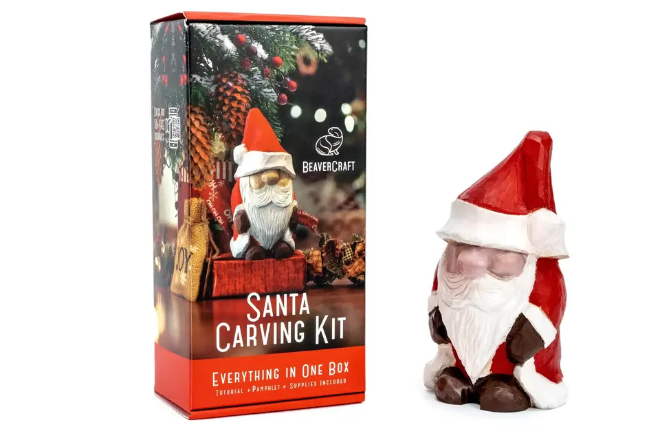 Beavercraft Santa Carving Kit