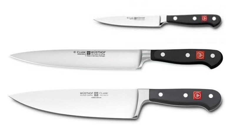 Wusthof Classic 3pce Knife Set