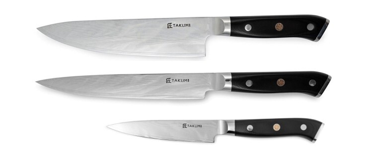 Takumi 3pc Kitchen Knife Set