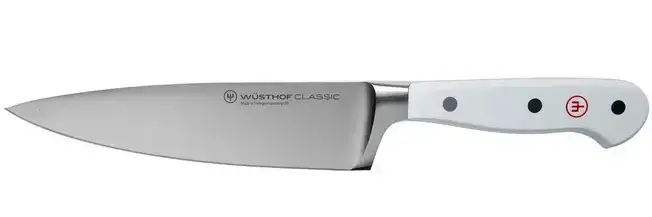 Wusthof Classic Colours Snow White Cooks Knife - 16cm