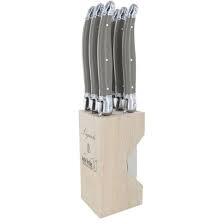 Andre Verdie Laguiole Steak Knives Grey
