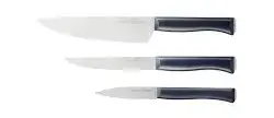 Opinel Intempora 3pce Kitchen Knife Set