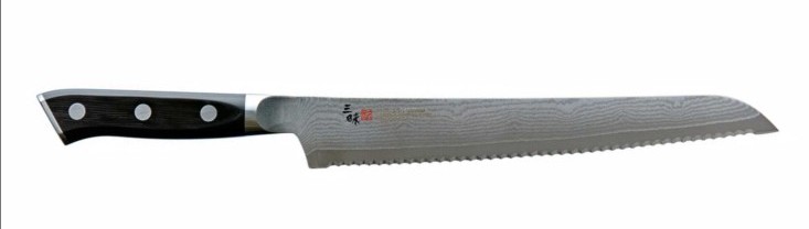Zanmai Classic Damascus Black 23cm Bread Knife