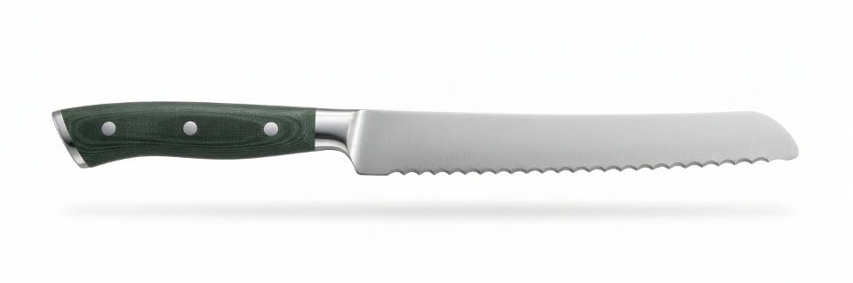 Zanmai Forest Moly 23cm Bread Knife
