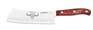Giesser High-Carbon Steel Yobocho Knife (Red) - Thin Slicing