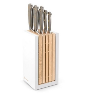 Wusthof Classic Colour 8-Piece Knife Block - Velvet Oyster