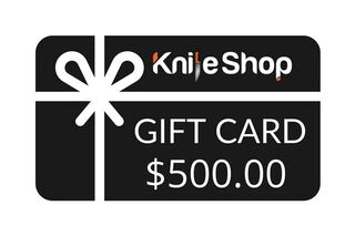 Knife Shop Gift Card $500.00