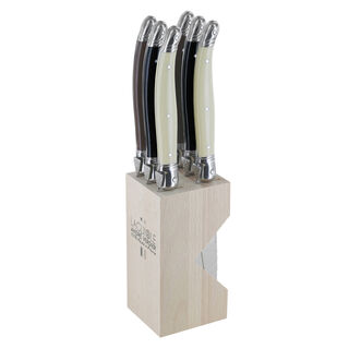 Andre Verdie Laguiole Steak Knives Fawn