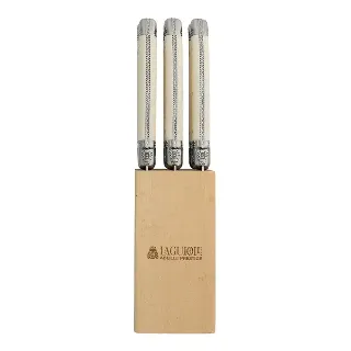 Abeille Prestige Laguiole Steak Knife Set Ivory